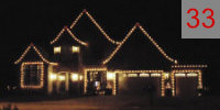 33 Warm white red tips Residential Lighting Holiday FX